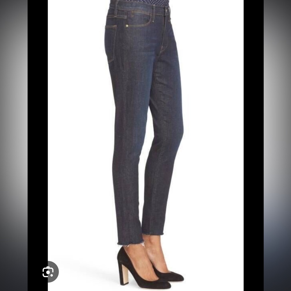 Frame Le High Skinny Midrise in Saltair - size 26